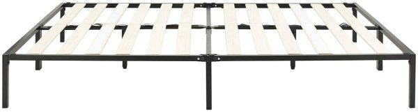 Kore Black Metal Loft Bed Urban Platform Bed - 4ft  Small Double - Image 4