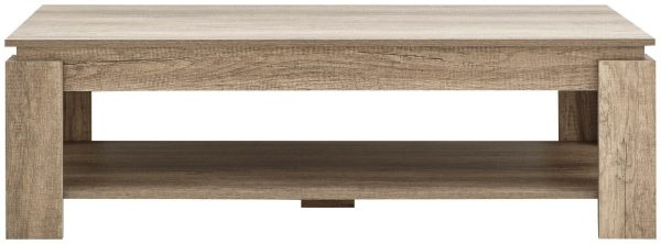 Canyon Oak Veneer Coffee Side Table Unique 3D finish for an individual look - Image 4