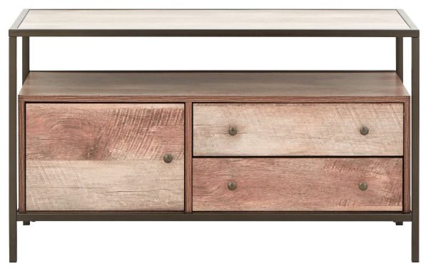 BRUNEL TV UNIT MANGO WOOD - Image 5