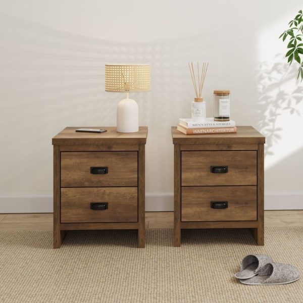 Boston 4 Piece Set 3 Door Wardrobe 4 drawer chest and 2 Bedside Cabs - Image 9