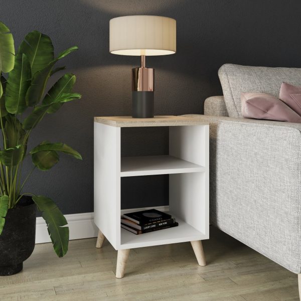 Lama Scandinavian storage Lamp table nightstand bed side