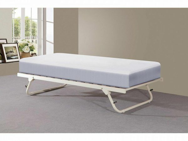 Nemesis Ivory Single Under bed Trundle mattress not included