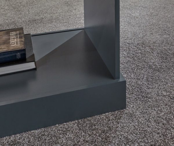 KENDAL COFFEE TABLE WITH SHELF SLATE BLUE - Image 7