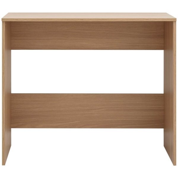 Simple office Computer Desk Dressing Table Dresser - Oak - Image 3