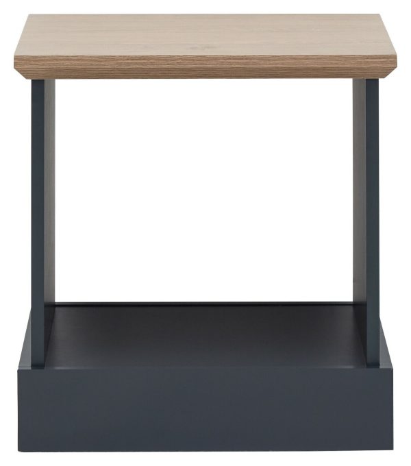 KENDAL LAMP TABLE SIDE TABLE SLATE BLUE - Image 4