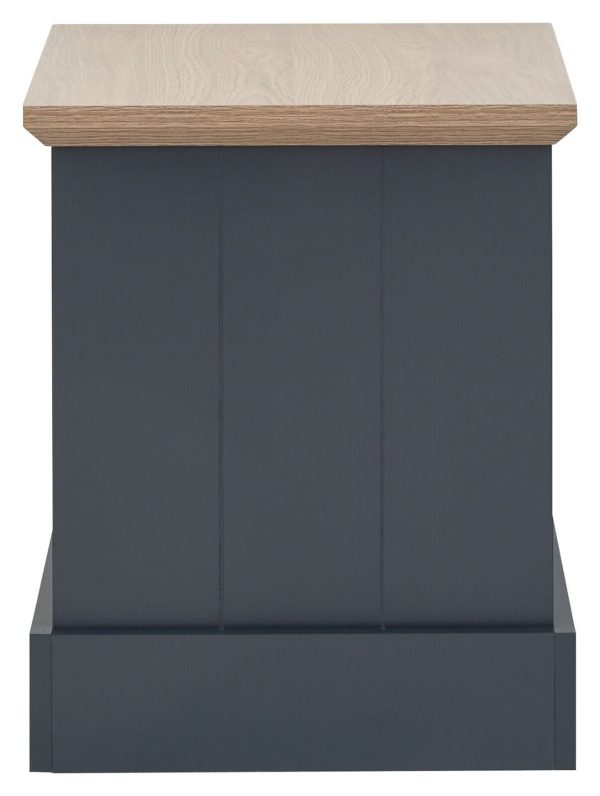 KENDAL LAMP TABLE SIDE TABLE SLATE BLUE - Image 5