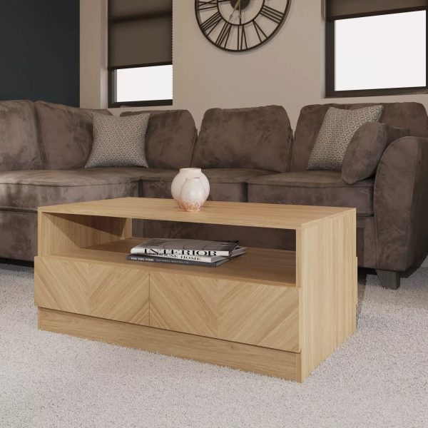 Catania Coffee Table Euro Oak