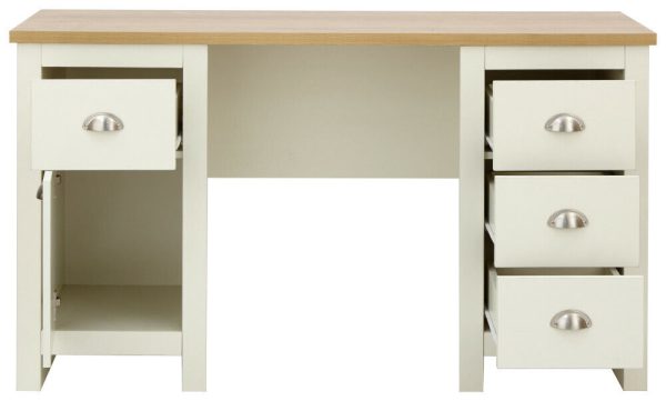 Lancaster bedroom furniture Study Desk Dresser - Cream - Image 3