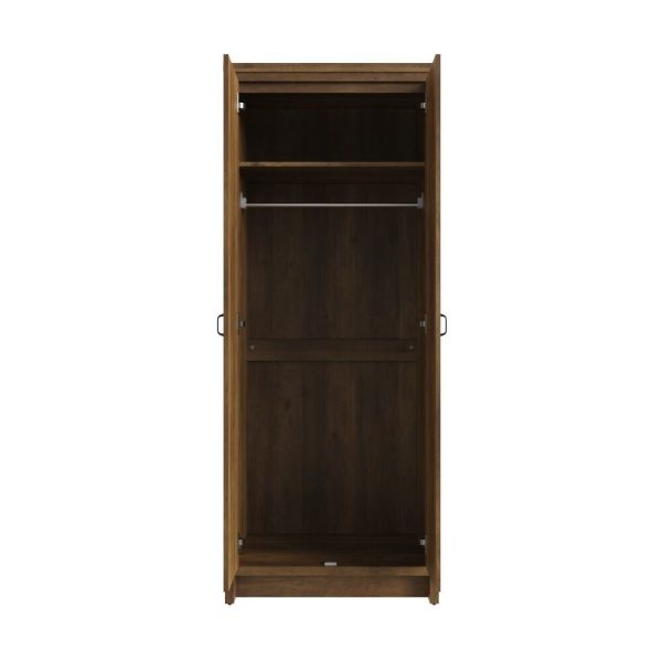 Boston 2 Door Wardrobe Knotty Oak Design bedroom loft studio - Image 5