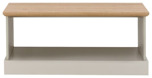 Kendal Coffee Table Grey Oak colour top