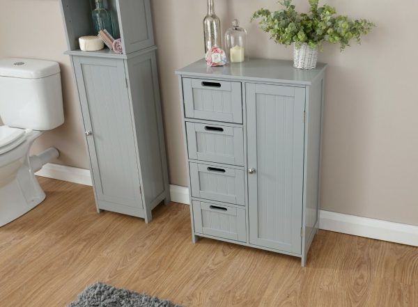 COLONIAL MULTI CABINET GREY - Image 3