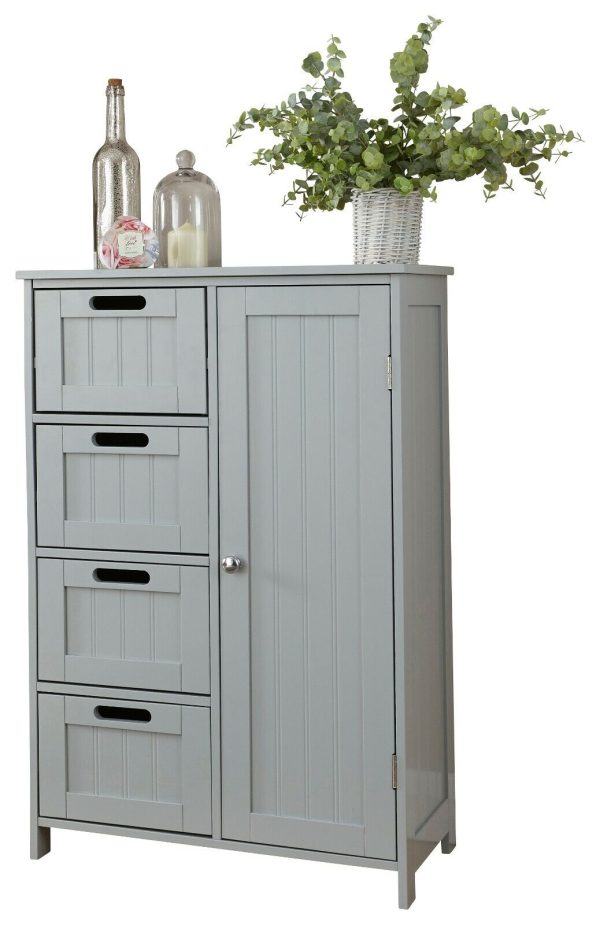 COLONIAL MULTI CABINET GREY - Image 9