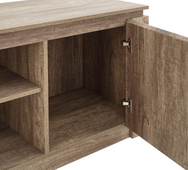 Canyon TV unit stand cabinet Oak Veneer 3D finish for an individual look - Image 6